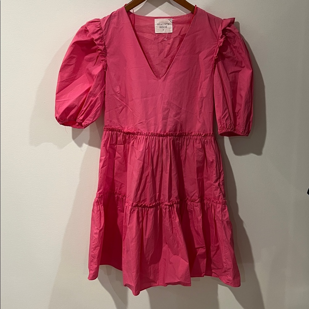 Tuckernuck Hyacinth House Fuchsia Pascale Mini Dress Size XS - Picture 4 of 7